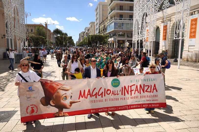 Maggio all’Infanzia tra Bari, Molfetta e Ruvo