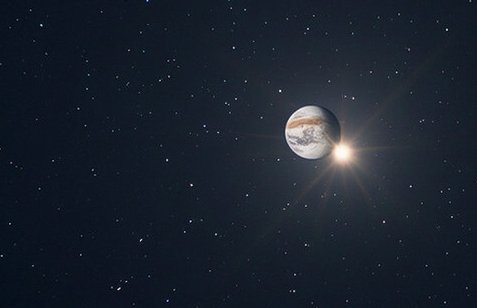Il bacio di Venere e Giove al planetario di Bari