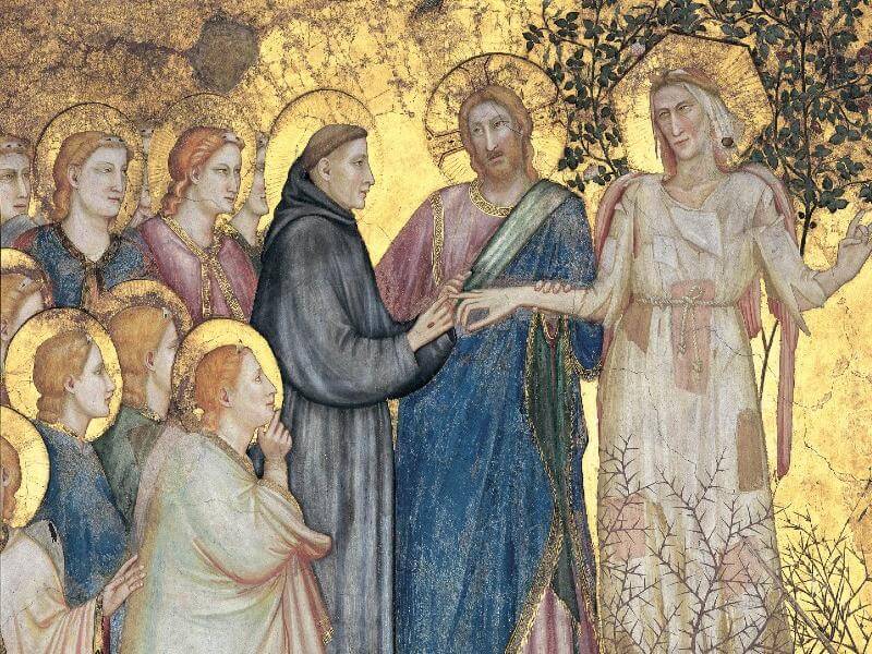 Cardini a Giovinazzo con Francesco e Madonna Povertà
