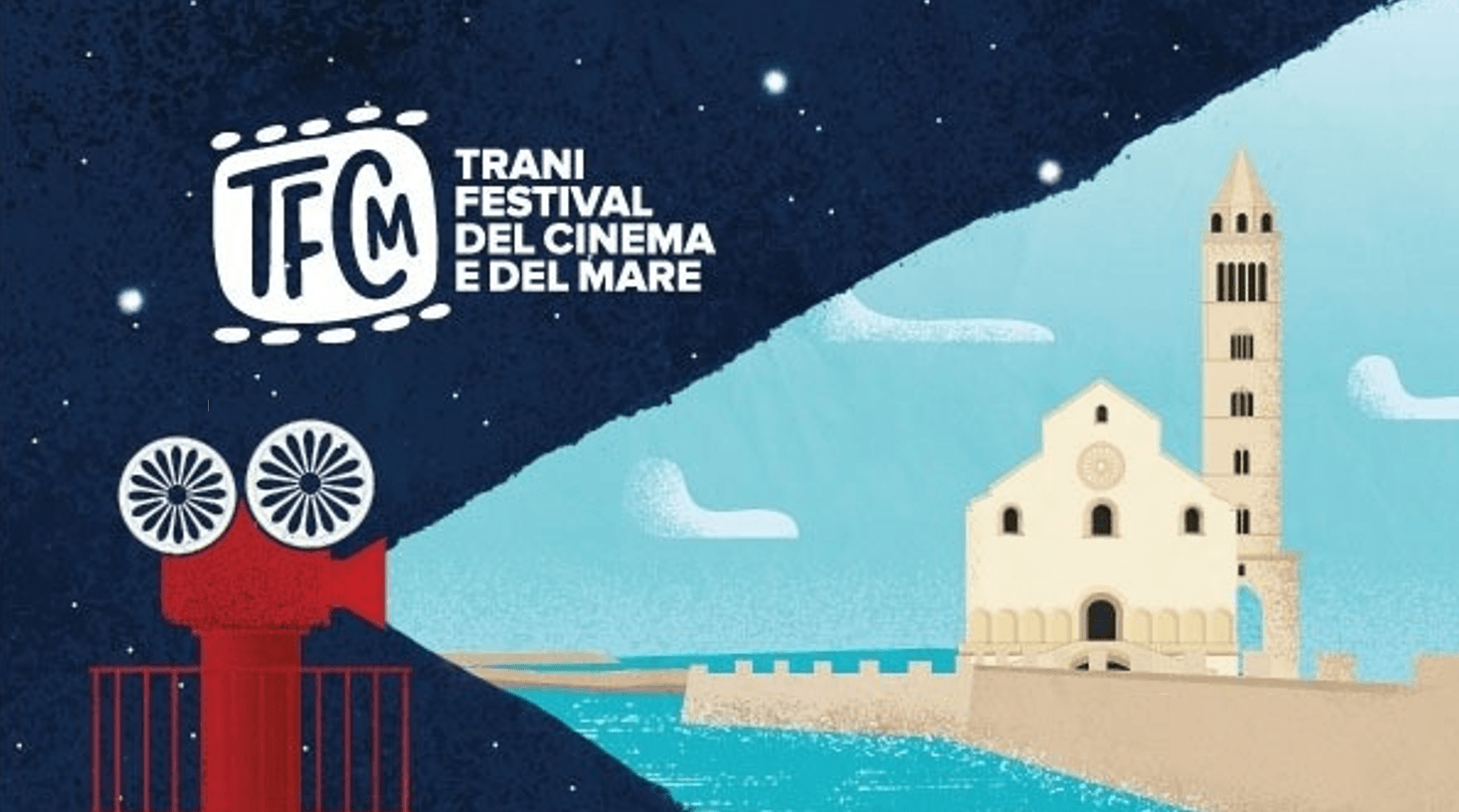 A Trani il cinema emerge dalle acque del mare
