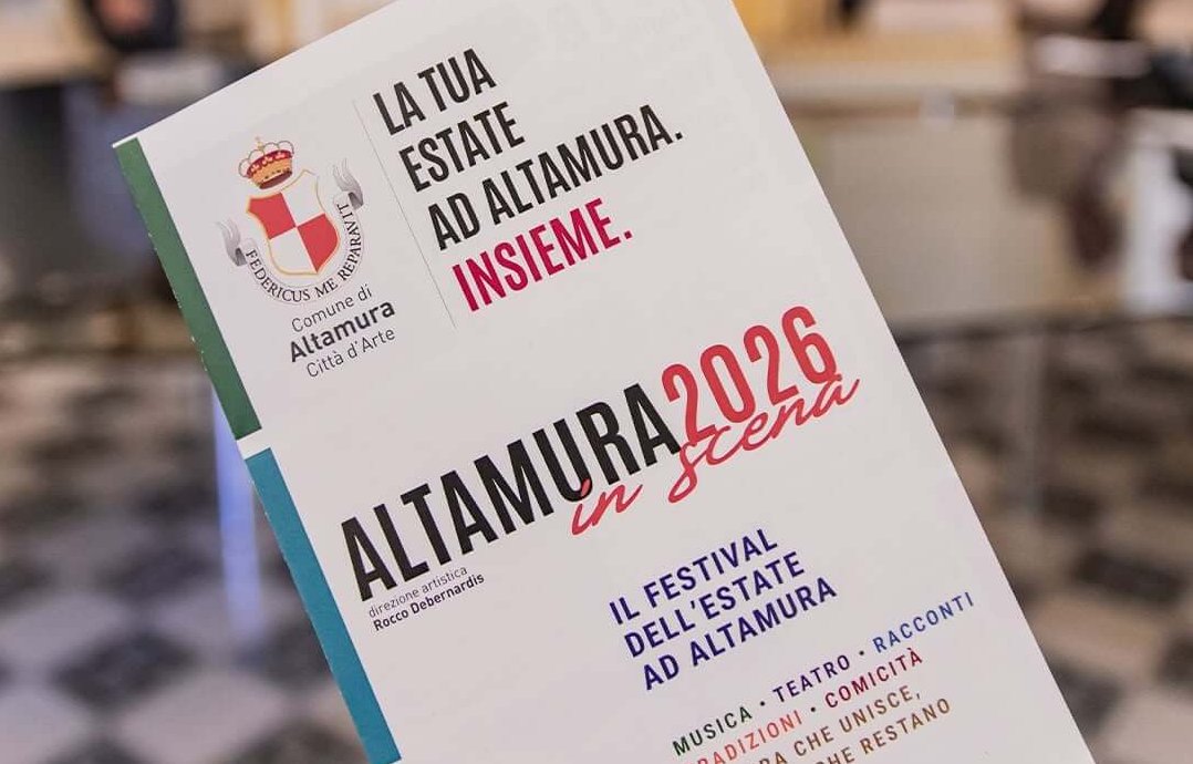 L’estate ad Altamura tra musica, teatro, scienza e comicità