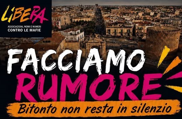 Contro la paura, Bitonto fa rumore marciando con Libera