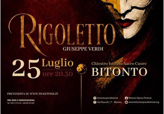 Il capolavoro verdiano chiude la stagione lirica a Bitonto