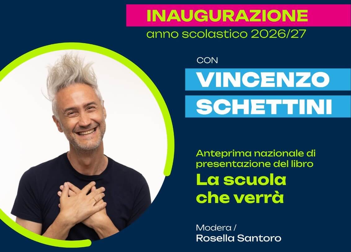 A Bari, Vincenzo Schettini spiega agli studenti “La scuola che verrà”